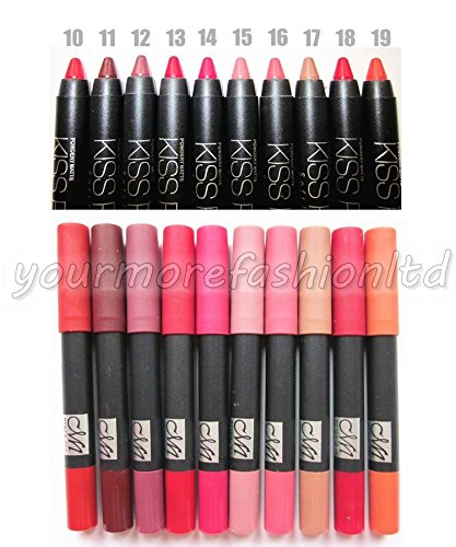 NEW Kiss Proof Lipsticks. Me Now Kissproof Soft Lip Crayon. Matte Finish. In BOX (18)