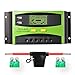 Produktbild Sunix 30A 12V / 24V Solarladeregler, verbesserter intelligenter Solarladeregler mit Batteriesicherung, 2 USB-Anschlussanzeige, Überlastungsschutz Temperaturkompensation
