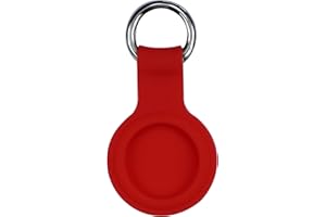 ZHAOCO Funda de Silicona para AirTag, Cubierta Protectora Delgada Ligera Anti-arañazos Compatible con AirTags 2021