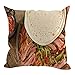 Produktbild ZEELIY Mode Essen Element umarmen Kissenbezug Kissenbezüge Dekokissen Fall Sofa Auto Platz Kissenhülle Home Bed Decor 45x45cm, (Mexikanischer Burrito Print)