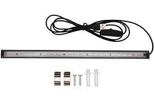 MARHYNCHUS Black Light with Remote, 5V UV LED Blacklight Bar Glow in The Dark Party Supplies for Glow Party Halloween Decorations Christmas Stage Lighting