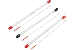 Jeffergarden Airbrush Needles Set 3pcs Fengda Airbrush Tip 0.2mm 0.3mm 0.5mm Airbrush Needles Tips Replacement Accessories