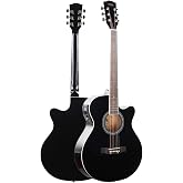 Midex XC-300XBK-EQ Profesyonel Siyah Elektro Akustik Gitar 4/4 Yetişkin &Uuml;st Segment