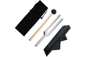 CAASFOOY Diapason, Diapason Da 432Hz, Diapason in Acciaio Inox, Diapason Standard, In Lega Di Alluminio Diapason Per Strumenti Musicali Standard Chitarra Violino Dispositivo Sintonizzatore