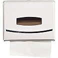 Dhwani Enterprise Multi Fold Paper Towel Dispenser 2Pkt U Shape Wall Mount Tissue Holder for Home Office Counterpart and Restroom Business Commercial use Tissue Dispenser (White)