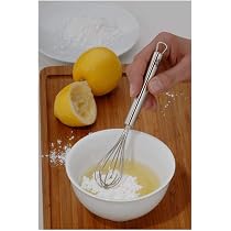 Nordic Ware Frusta grande, 28 cm, in acciaio inox con manico robusto, accessori da forno di qualità per piegare, montare e creare, lavabile in lavastoviglie