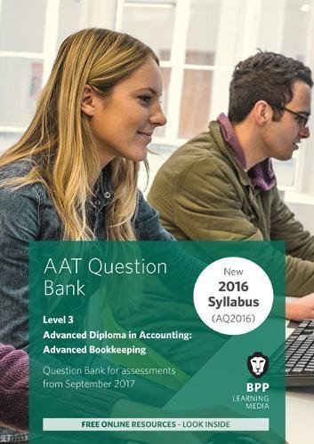 AAT Advanced Bookkeeping: Question Bank