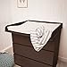 Produktbild Polini Kids Wickelaufsatz Wickeltischaufsatz für Kommode MALM IKEA aus Holz in verschiedenen Farben (Wenge)