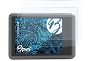 Bruni Schutzfolie kompatibel mit Actionpro X8 Folie, glasklare Displayschutzfolie (2X)
