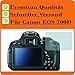 Produktbild 2x Canon EOS 700D Entspiegelnde Displayschutzfolie Bildschirmschutzfolie von 4ProTec - Nahezu blendfreie Antireflexfolie