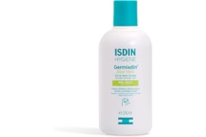 ISDIN Germisdin Aloe Vera Gel Douche (250 ml) | Gel Douche Corporel à l'Aloès Véra | Agents aux Propriétés Antimicrobiennes | Recommandé pour les Peaux Sèches