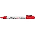 Sharpie Oil-Based Paint Marker, Medium Point, Single, Red (SAN35550)