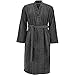 Produktbild Marc O`Polo Bademantel Velour stripe Anthracite, M