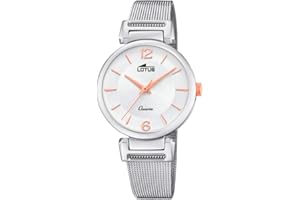 Lotus Reloj Analógico para Mujer de Cuarzo con Correa en Acero Inoxidable 18646/1