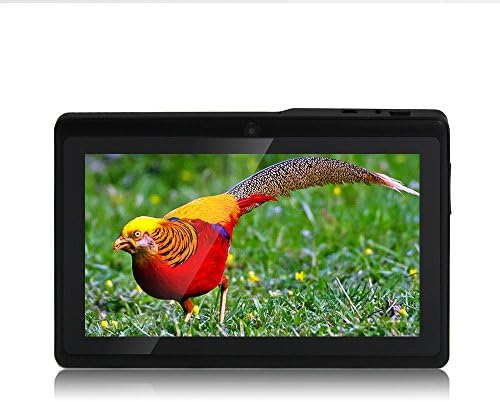 JEJA 7-Inch Android 4.4 Kitkat Google Tablet PC Allwinner A33 1.5GHz Quad-Core Capacitive Touch Screen Dual Cameras Bluetooth WiFi 512MB DDR3 8GB, Black