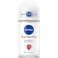 NIVEA Rose Touch Antitranspirant – 48h Schutz, Ohne Alkohol, 3er Pack (je 50 Ml)