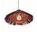 Produktbild Chandelierceiling Lampshade Lighting Chandelier Chandelier Vintage Retro Southeast Asian Country Rattan Arts Balcony Corridor Straw Hat Birdcage Light Brown 10W Led 50Cm Restaurant Decoration