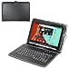 Produktbild Navitech Schwarz bycast Leder Stand mit deutschem QWERTZ Keyboard mit Micro USB für das ARCHOS 80d Xenon