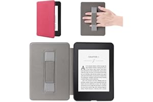 BHHB Funda Kindle Paperwhite de 11(Modelo 2021) con magnético, Protectora Case Cover e-Reader ebook de 6.8", Fundas Infantiles Ligeras con Función Auto Sleep/Wake y Correa de Mano Smart Cover