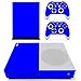 Produktbild Stillshine Xbox ONE S Design Folie Vinyl Aufkleber Skin für Konsole + 2 Controller + Kamera Sticker Set (All Blue)