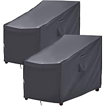 Copertura Per Tavolo Da Giardino Imperiale F&J Outdoors - Impermeabile, Antivento, 320x211x84cm, Nero - Foto 10