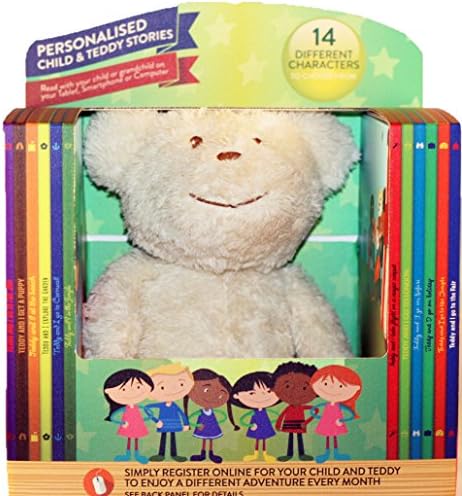 Storytime Teddy including 12 personalised e-stories