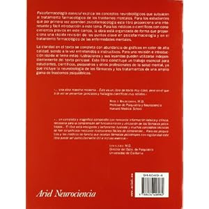 Psicofarmacología esencial : bases neurocientíficas y aplicaciones clínicas (Ariel)