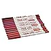 12 pcs / lot 15 CM 12 Colors / Set Waterproof Eyeliner Pencil Lips Lipliner Professional lasting lip makeup
