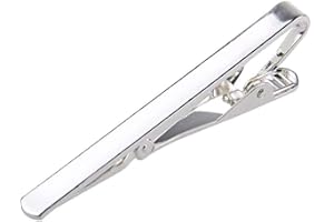 Aweso Fashion Men's Metal Simple Necktie Tie Bar Clasp Clip Clamp Pin
