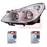 Halogen Scheinwerfer links Scheinwerfer links Corsa D Bj. 11/06->> H7+H1 Frontscheinwerfer