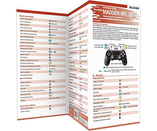 Madden NFL 20 - Die komplette Spielsteuerung groß auf einen Blick!:: Für PS4