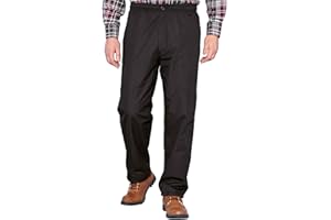 Chums | Men's | Fleece-Lined Elasticated Thermal Trousers | Adjustable Drawcord & Comfort Waist | Versatile for Work, Leisure, Indoor & Outdoor Activities |