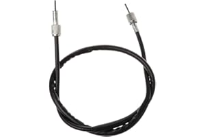 qiuxiaoaa Moto Tachimetro Cavo Rivestito in Gomma Chilometraggio Filo Scooter Parti per Virago XV400 XV250 XV125 Moto chilometraggio Linea Nera