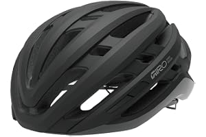 Giro - Agilis MIPS hjälmar - vuxen unisex - skyddsutrustning, cykelhjälm, landsvägscykelhjälm, matt svart, L