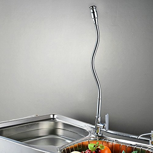 360-Grad-Drehung Kaltes Wasser Einloch-Armatur grohe Badezimmer Wasserhahn für Küche Küchenamatur Waschbecken - 2