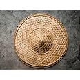 Assamese Traditional Conical Hat(Jaapi) / Palm Hat woven with Bamboo/Bohemian Wall Decoration/Vintage Home Decoration