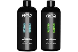 Rento Pack Aromes pour Sauna Eucalyptus et Bouleau 2x400ml