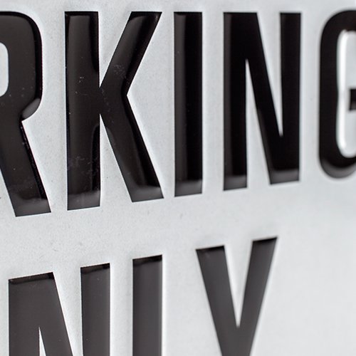 Nostalgic-Art 22241 BMW-Parking Only White Blechschild, 20 x 30 cm - 2