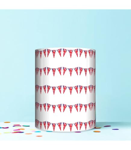 Personalised Union Jack Edible Cake Topper – Round Icing Sheet, UK Flag Birthday Decoration