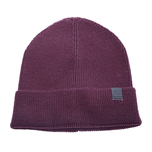 burgundy beanie hat