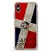 Produktbild Luxendary Air Series Schutzhülle aus Silikon mit 3D-Druck und Luftpolster-Kissen für iPhone XS Max (Modell 2018/2019 mit 16,5 Zoll Bildschirm) transparent, Santo Domingo-Flagge, farblos