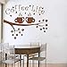 Produktbild Hyllbb Kaffee Lebensbaum Zweige Wandtattoo, Kaffee Baum Wandaufkleber Für Café Restaurant Wandkunst Poster Vinyl Wandbilder 56 * 71 Cm