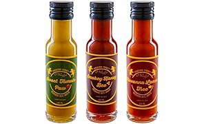 Mexican Tears - Genuine Hot Sauce 3er Pack, scharfe Sauce aus Chipotle und Habanero Chilis [3x100ml Chilisauce]