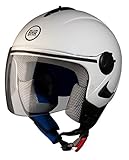 Casco con visera (resistente a los arañazos), interior removible y lavable