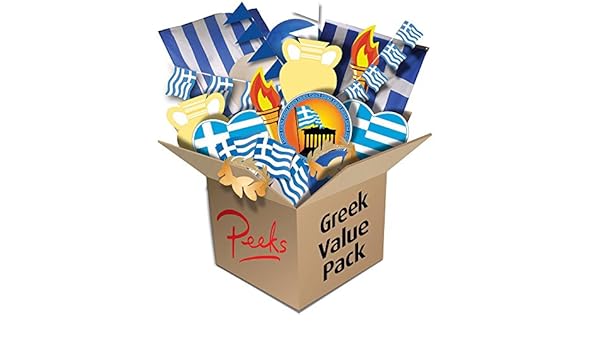 Peeks Greek Greece Theme Party Event Restaurant Bar Room Wall