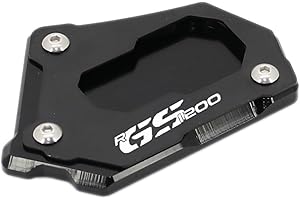 BROEL Prolunga cavalletto Laterale Moto per BMW per R1250GS per R 1200 GS LC ADV R1250GS per Adventure R 1250 GS Prolunga cavalletto Moto Prolunga cavalletto Laterale Cavalletto Laterale 2013-2020 (Color :
