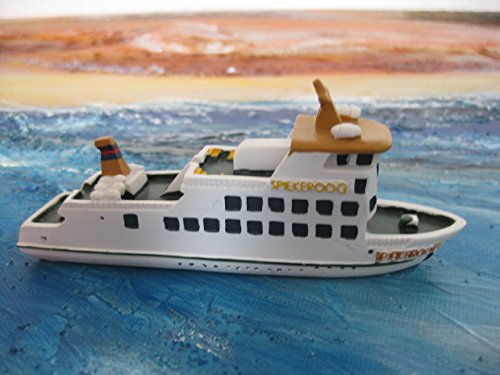 Schiffsmodell MS Spiekeroog I Miniatur ca. 12 cm Schiff