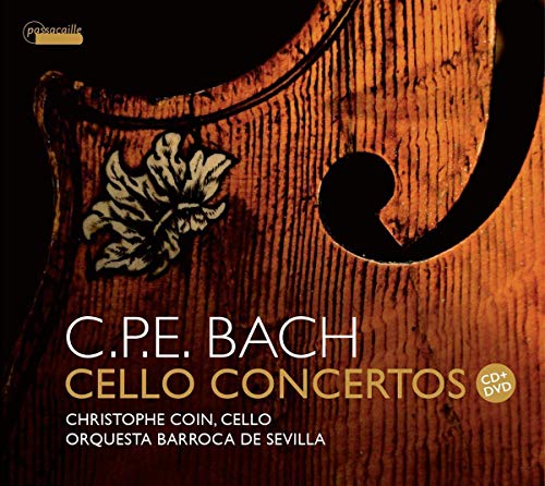 C.P.E. Bach: Conciertos Para Violonchelo/ C.Coin