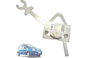 Twowinds - Clip Alzacristallo 99487781 Compatibili con Fiat Panda - Porta Anteriore Destra (lato passeggero) - Regolatore di Finestrini