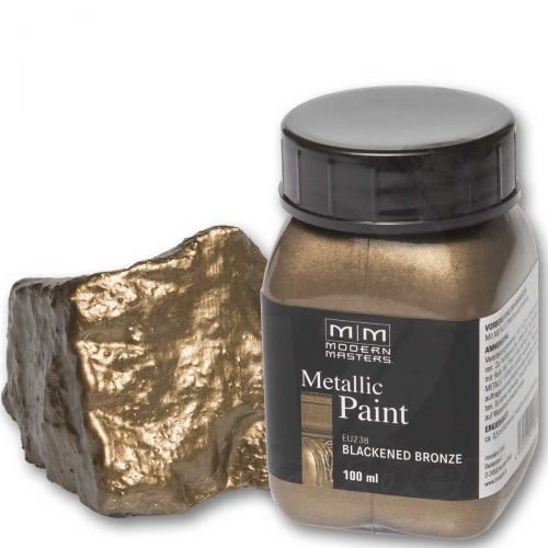 Dunkelbronze Metallic Paint 100ml Modern Masters Metalleffektfarbe Metallfarbe